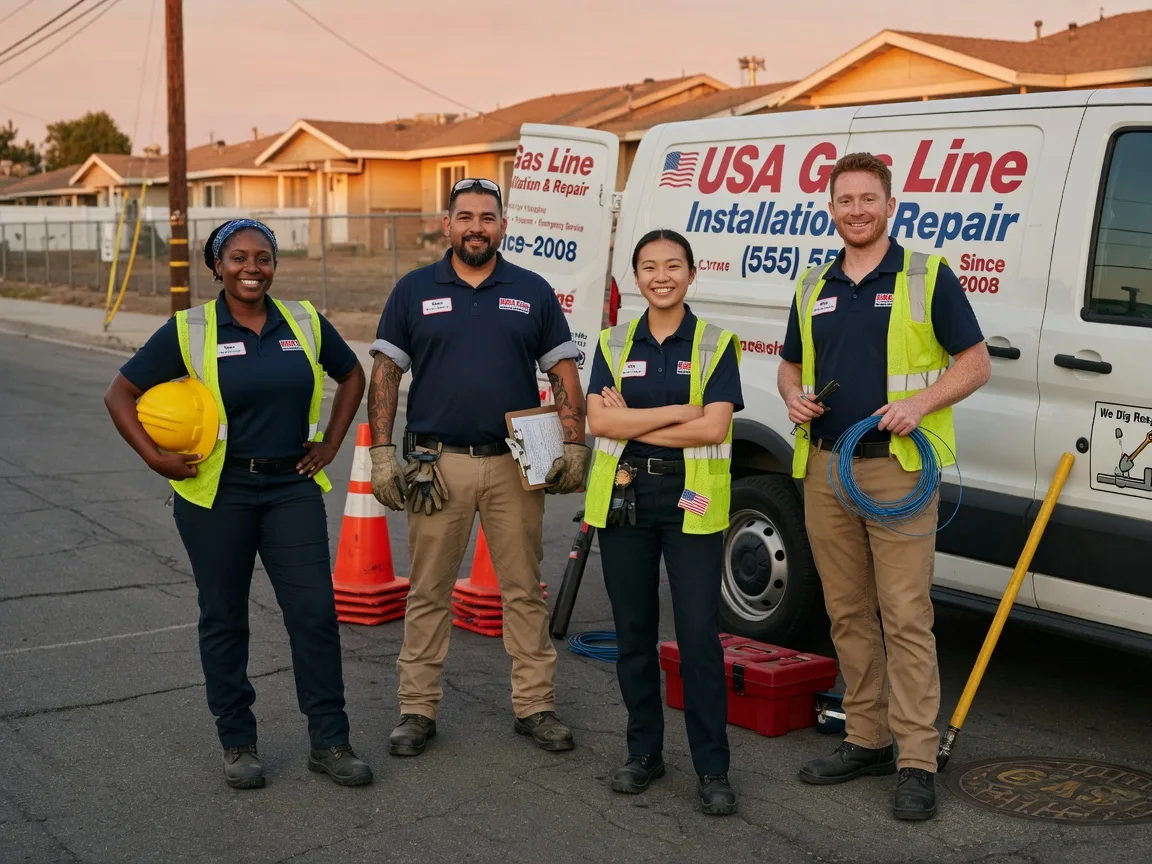Gas Line Installation company in Lakeview, TX